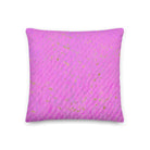 Salt Skins Home Decor Seaside Bright Pink Coral - Beach House Throw Pillow