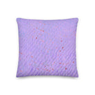 Salt Skins Home Decor Seaside Purple Coral - Beach House Throw Pillow