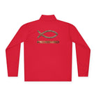 Salt Skins Long-sleeve Pullover "Redeemed" Crown of Thorns Fish Quarter Zip Pullover
