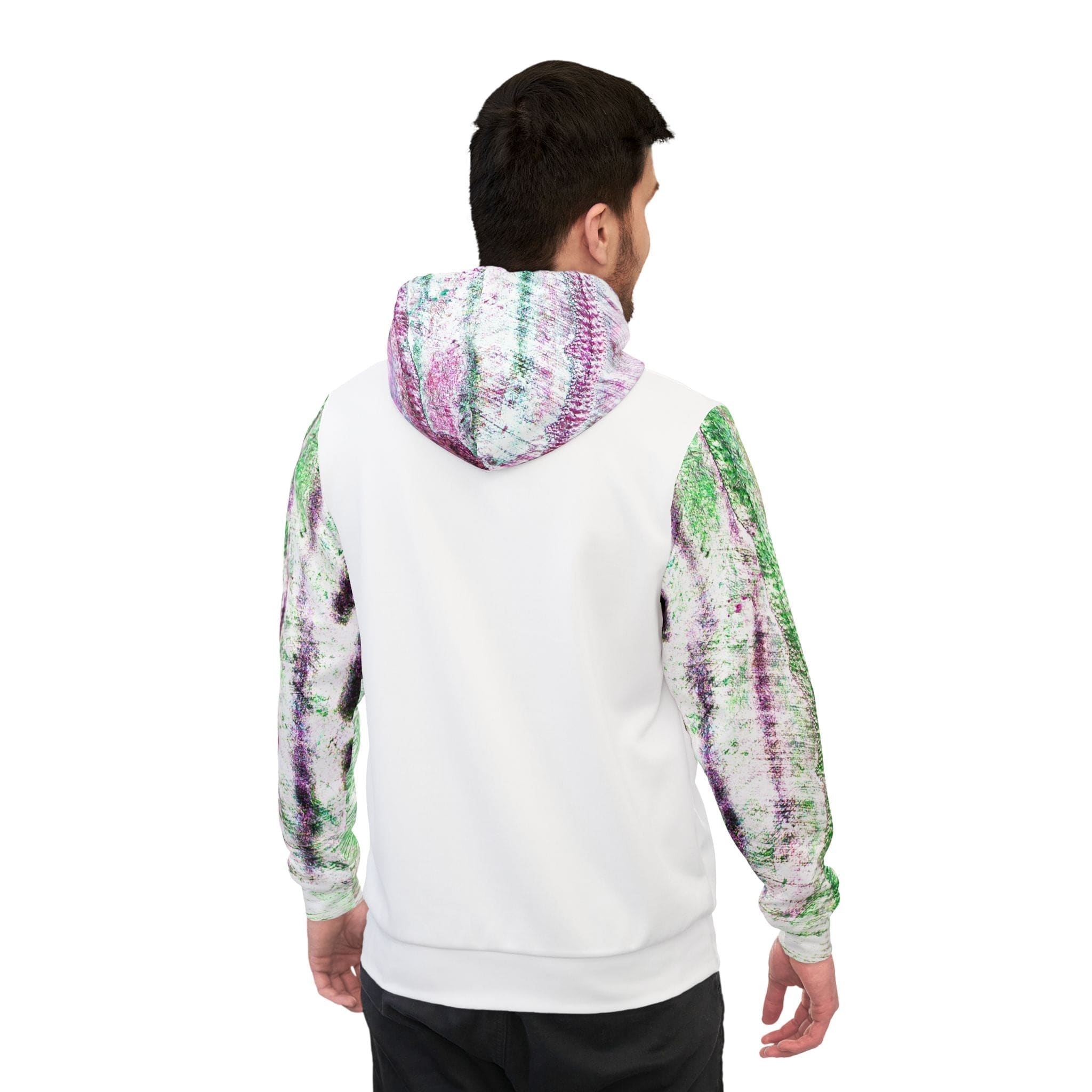 Salt Skins Men's Long Sleeve Hoodie Barracuda Men's Heavy Weight Hoodie Green