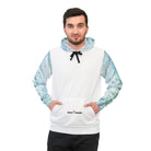 Salt Skins Men's Long Sleeve Hoodie Barracuda Men's Heavy Weight Hoodie Steel Blue