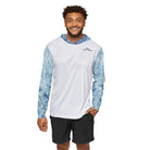 Salt Skins Men's Long Sleeve Hoodie Blackfin Tuna - The Ultimate Performance Men's Long Sleeve Fishing Shirt