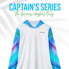 Salt Skins Men's Long Sleeve Hoodie Parrot Reef Master II - The Ultimate Performance Men's Long Sleeve Fishing Shirt