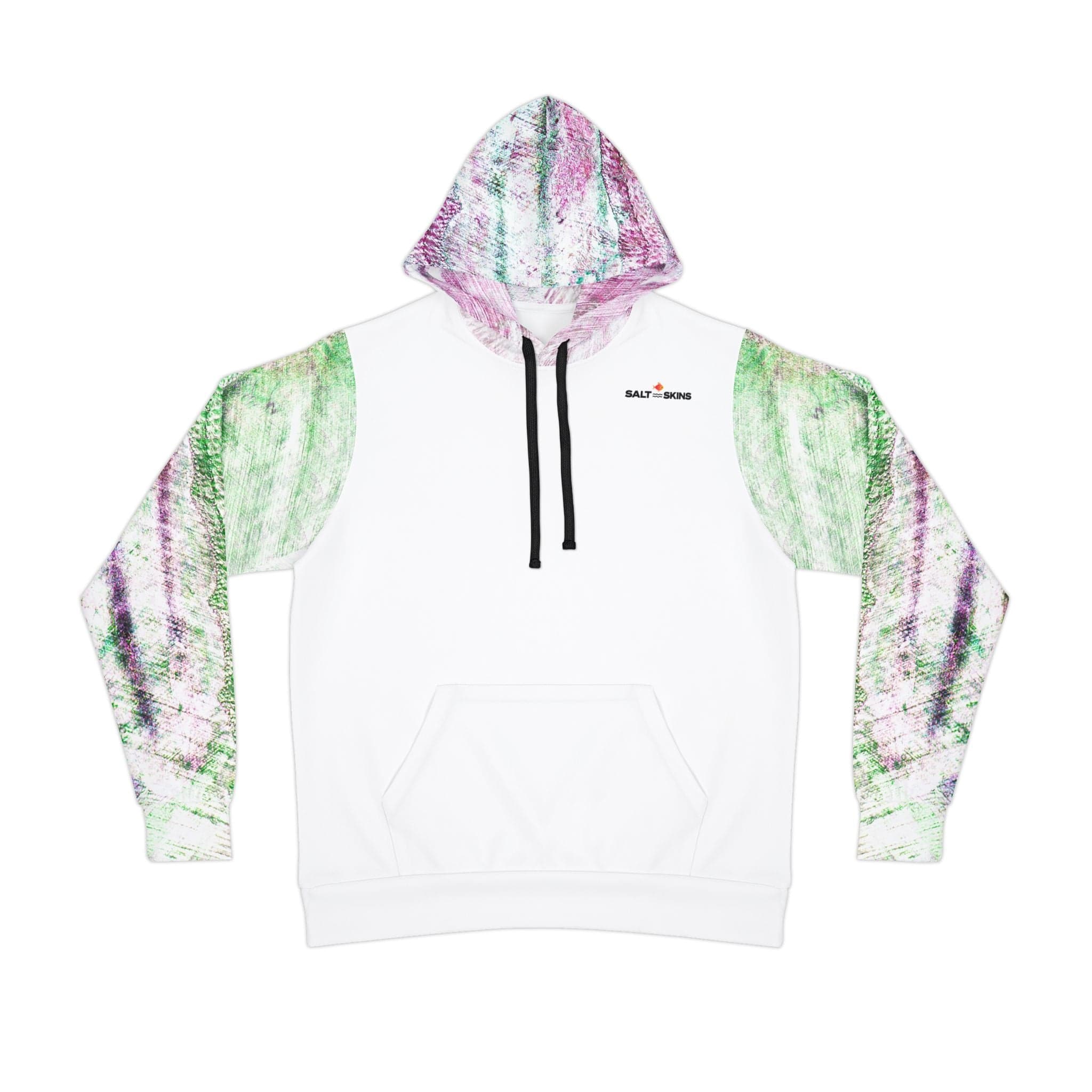 Salt Skins Men's Long Sleeve Hoodie XS / Green Barracuda Heavy Weight Men's Hoodie Green