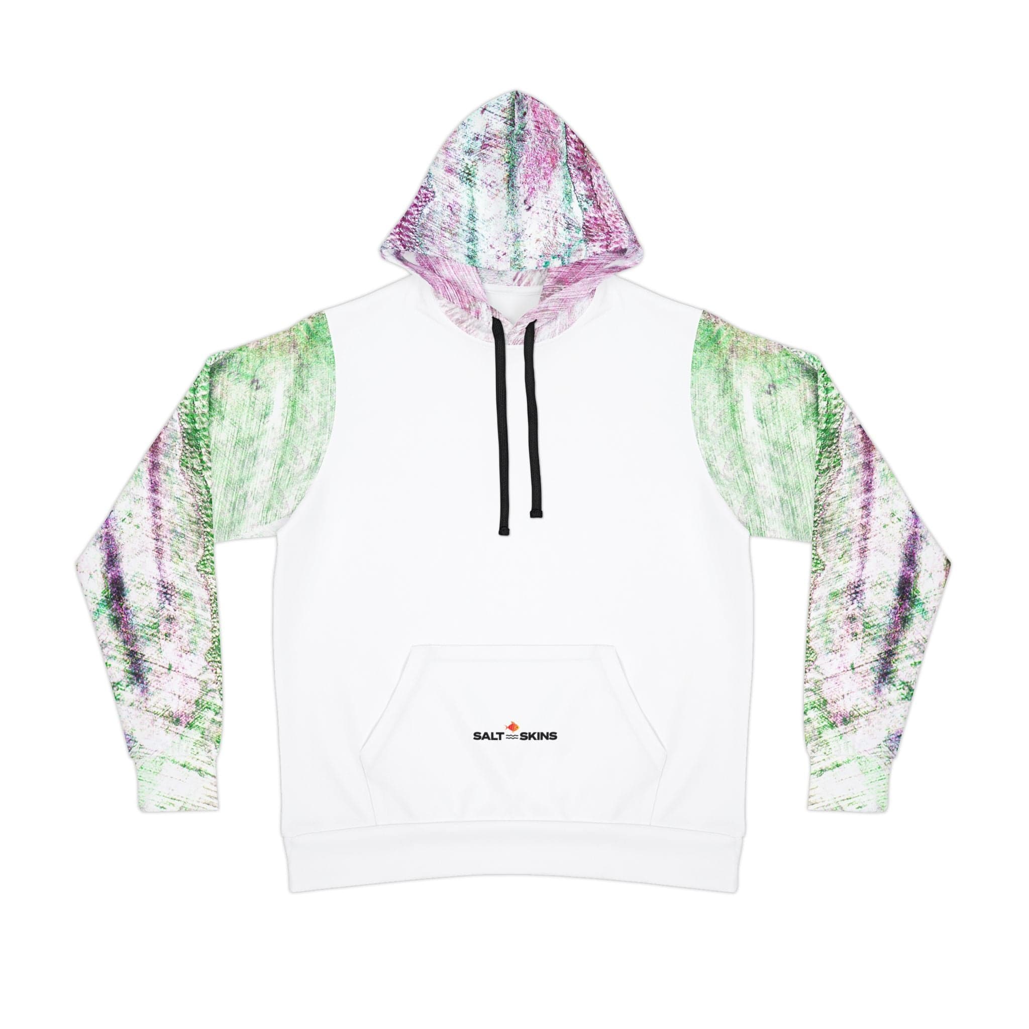 Salt Skins Men's Long Sleeve Hoodie XS / Green Barracuda Men's Heavy Weight Hoodie Green