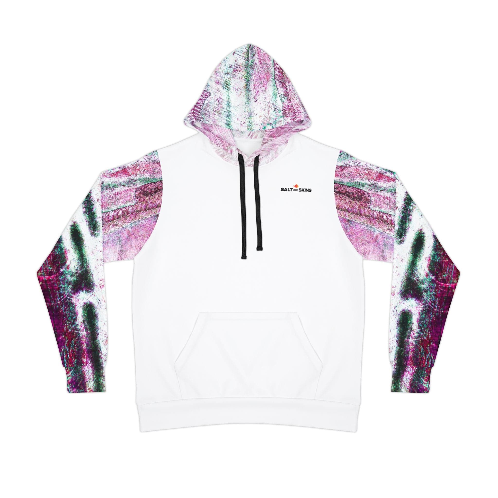 Salt Skins Men's Long Sleeve Hoodie XS / Purple Barracuda Heavy Weight Men's Hoodie Purple