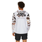 Salt Skins Men's Performance Hoodie Black Grouper II - The Ultimate Performance Men's Long Sleeve Fishing Shirt