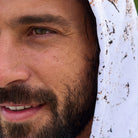 Salt Skins Men's Performance Hoodie Black Grouper Men's Ultimate Performance Long Sleeve Fishing Shirt