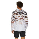 Salt Skins Men's Performance Hoodie Black Grouper - The Ultimate Performance Men's Long Sleeve Fishing Shirt