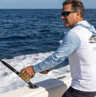 Salt Skins Men's Performance Hoodie Blackfin Tuna II Ultimate Performance Men's Long Sleeve Fishing Shirt