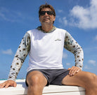 Salt Skins Men's Performance Hoodie Corvina Pintada Captains Series II Men's Ultimate Performance Long Sleeve Fishing Shirt