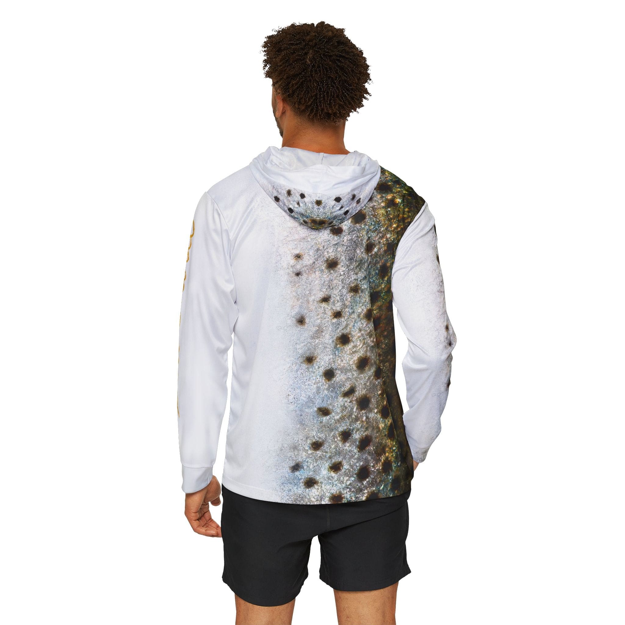 Salt Skins Men's Performance Hoodie Corvina Pintada Captains Series - The Ultimate Performance Men's Long Sleeve Fishing Shirt