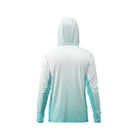 Salt Skins Men's Performance Hoodie Green Sky Water Camo Side Vent Performance Hoodie