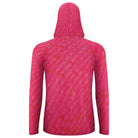 Salt Skins Men's Performance Hoodie Hot Pink Mingy Snapper Men's Long Sleeve Sun Protection Hoodie