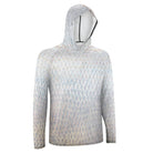 Salt Skins Men's Performance Hoodie Mutton Snapper Men's Long Sleeve Sun Protection Hoodie