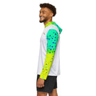Salt Skins Men's Performance Hoodie New Mahi Turquoise Captains Series - The Ultimate Performance Men's Long Sleeve Fishing Shirt