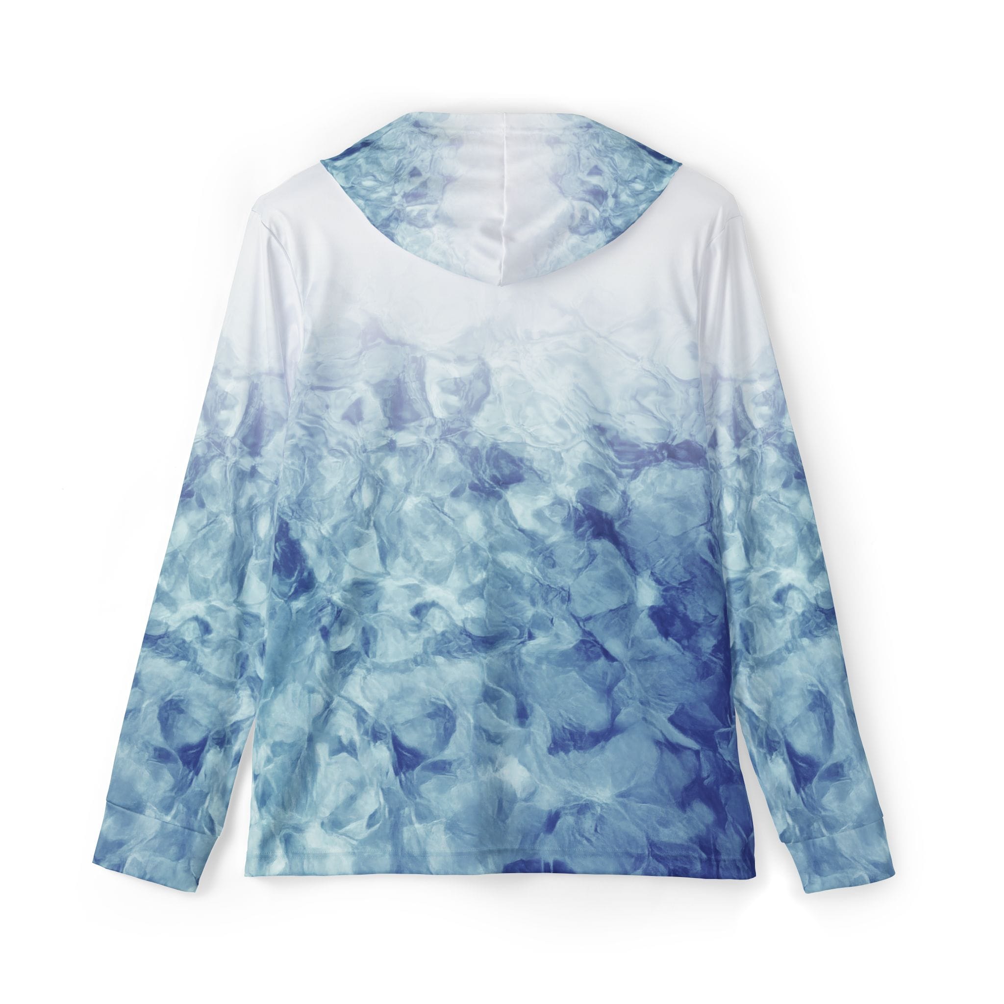 Salt Skins Men's Performance Hoodie NEW Reef Water Camo - The Ultimate Performance Men's Long Sleeve Fishing Shirt