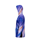 Salt Skins Men's Performance Hoodie Parrot Reef Side Vent Hoodie With Pockets