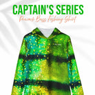 Salt Skins Men's Performance Hoodie Peacock Bass Ultimate Performance Men's Long Sleeve Fishing Shirt