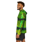 Salt Skins Men's Performance Hoodie Peacock Bass Ultimate Performance Men's Long Sleeve Fishing Shirt