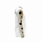 Salt Skins Men's Performance Hoodie Redfish "Grey" Men's Long Sleeve Performance Fishing Shirt