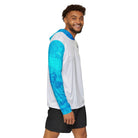 Salt Skins Men's Performance Hoodie Reef Water Florida Keys II - The Ultimate Performance Men's Long Sleeve Fishing Shirt