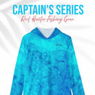 Salt Skins Men's Performance Hoodie Reef Water Florida Keys - The Ultimate Performance Men's Long Sleeve Fishing Shirt