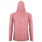Salt Skins Men's Performance Hoodie Rose Mingy Snapper Men's Sun Protection Long Sleeve Hoodie