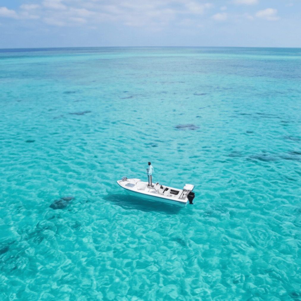 Salt Skins Men's Performance Hoodie Salty Blue Sky Series - The Ultimate Performance Men's Long Sleeve Fishing Shirt