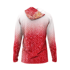 Salt Skins Men's Performance Hoodie Snapper Men's Long Sleeve Performance Fishing & Sun Shirt