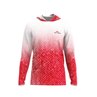 Salt Skins Men's Performance Hoodie Snapper Men's Long Sleeve Performance Fishing & Sun Shirt