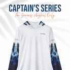 Salt Skins Men's Performance Hoodie Spanish Mackerel II - The Ultimate Performance Men's Long Sleeve Fishing Shirt