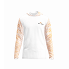 Salt Skins Men's Performance Hoodie Tangerine / S Mutton Snapper Men's Long Sleeve Performance Fishing Shirt
