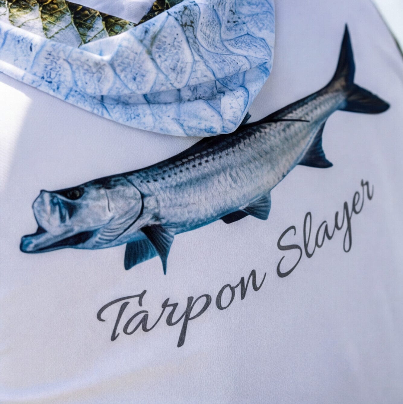 Salt Skins Men's Performance Hoodie Tarpon Slayer II Men's Ultimate Performance Long Sleeve Fishing Shirt