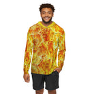 Salt Skins Men's Performance Hoodie The Ultimate Sea Turtle Performance Men's Long Sleeve Fishing Shirt