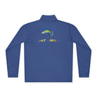Salt Skins Men's Performance Hoodie True Royal / XS Blue Marlin Quarter-Zip Lightweight Pullover