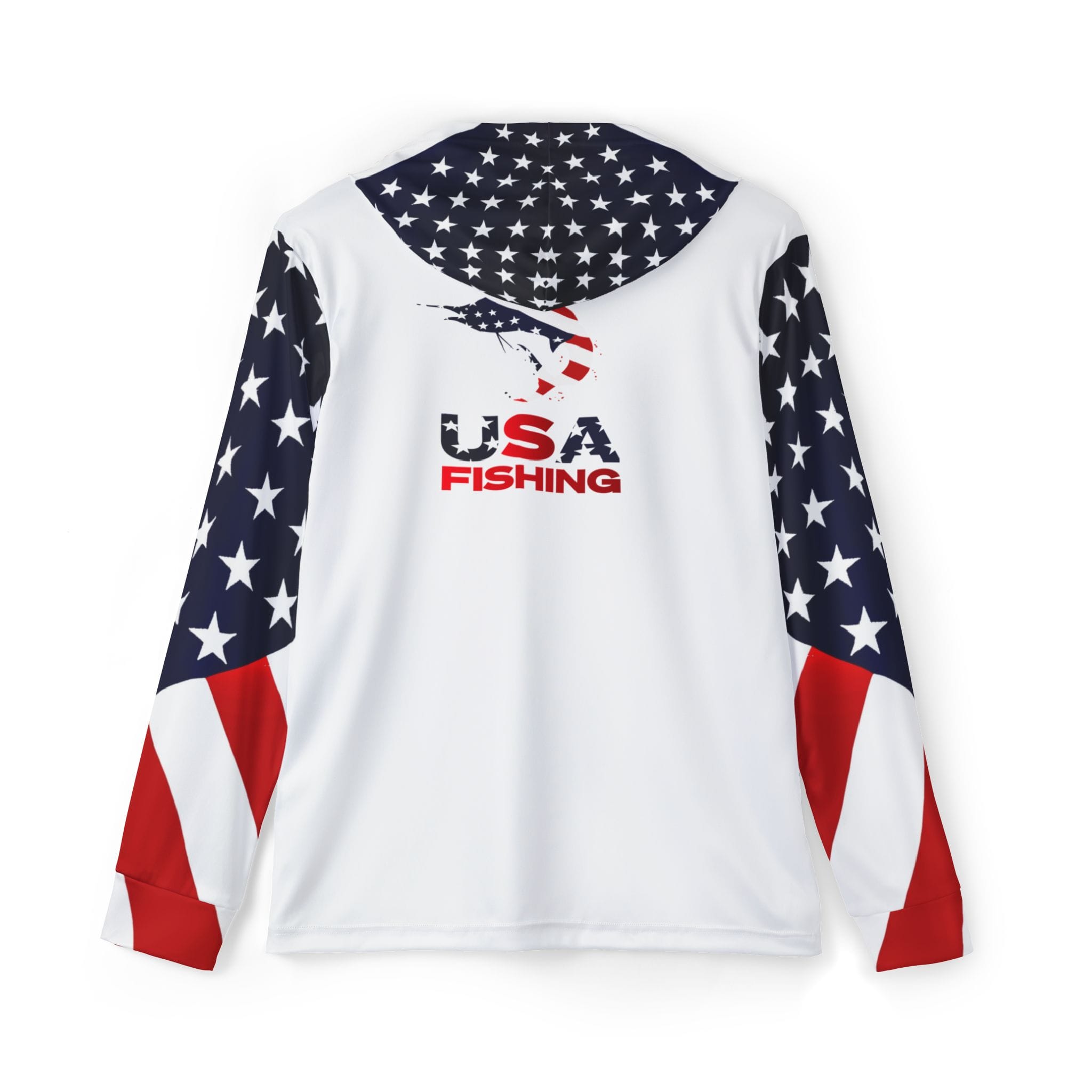 Salt Skins Men's Performance Hoodie USA Marlin Men's Performance Hoodie - NEW