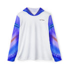 Salt Skins Men's Performance Hoodie XS / Cobalt Blue Parrot Reef Dweller  2 - The Ultimate Performance Men's Long Sleeve Fishing Shirt