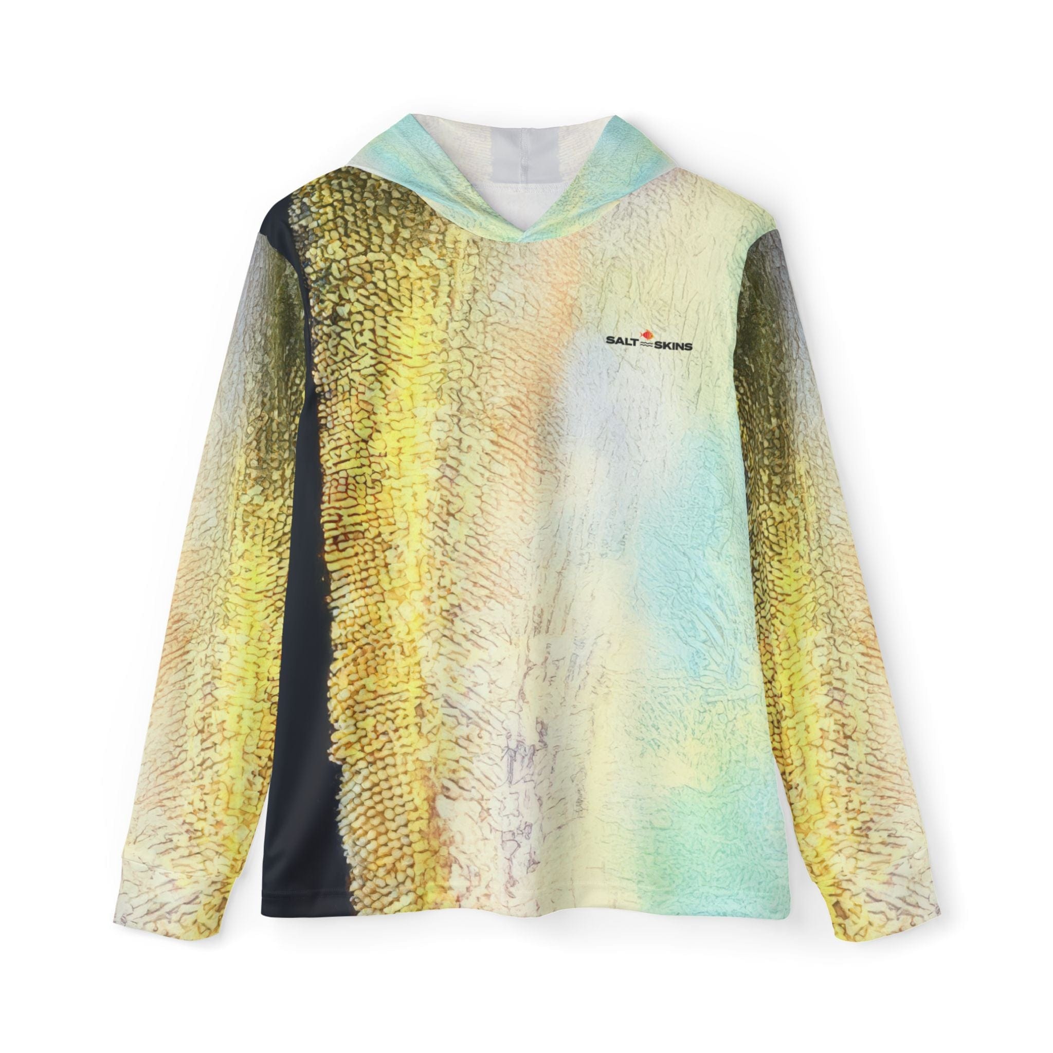 Salt Skins Men's Performance Hoodie XS / Gold Black Fin Tuna Captains Series - The Ultimate Performance Men's Long Sleeve Fishing Shirt