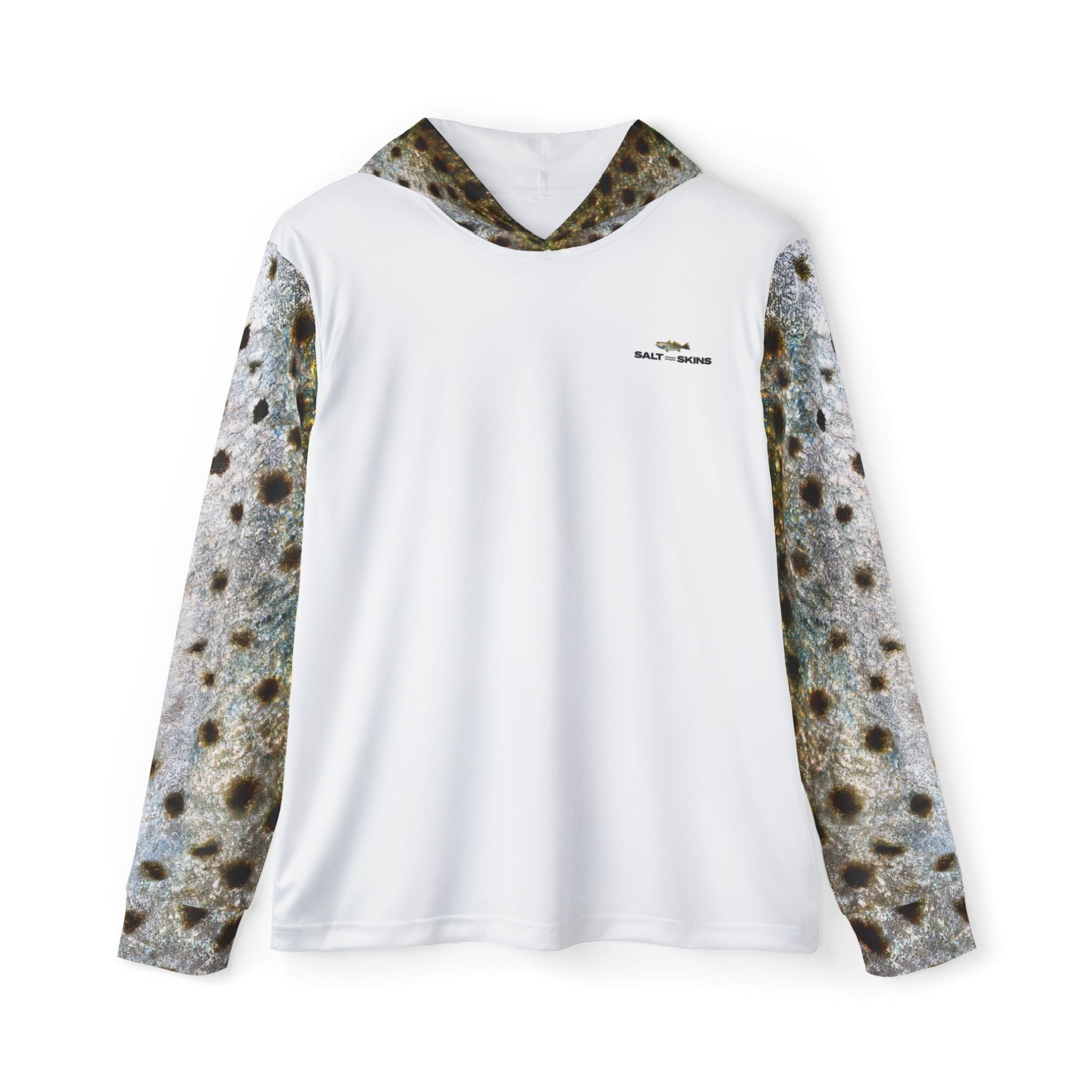 Salt Skins Men's Performance Hoodie XS / Gold Corvina Pintada Captains Series - The Ultimate Performance Men's Long Sleeve Fishing Shirt