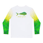 Salt Skins Men's Performance Shirt Mahi Long Sleeve Men's Shirt Fishing Performance Green