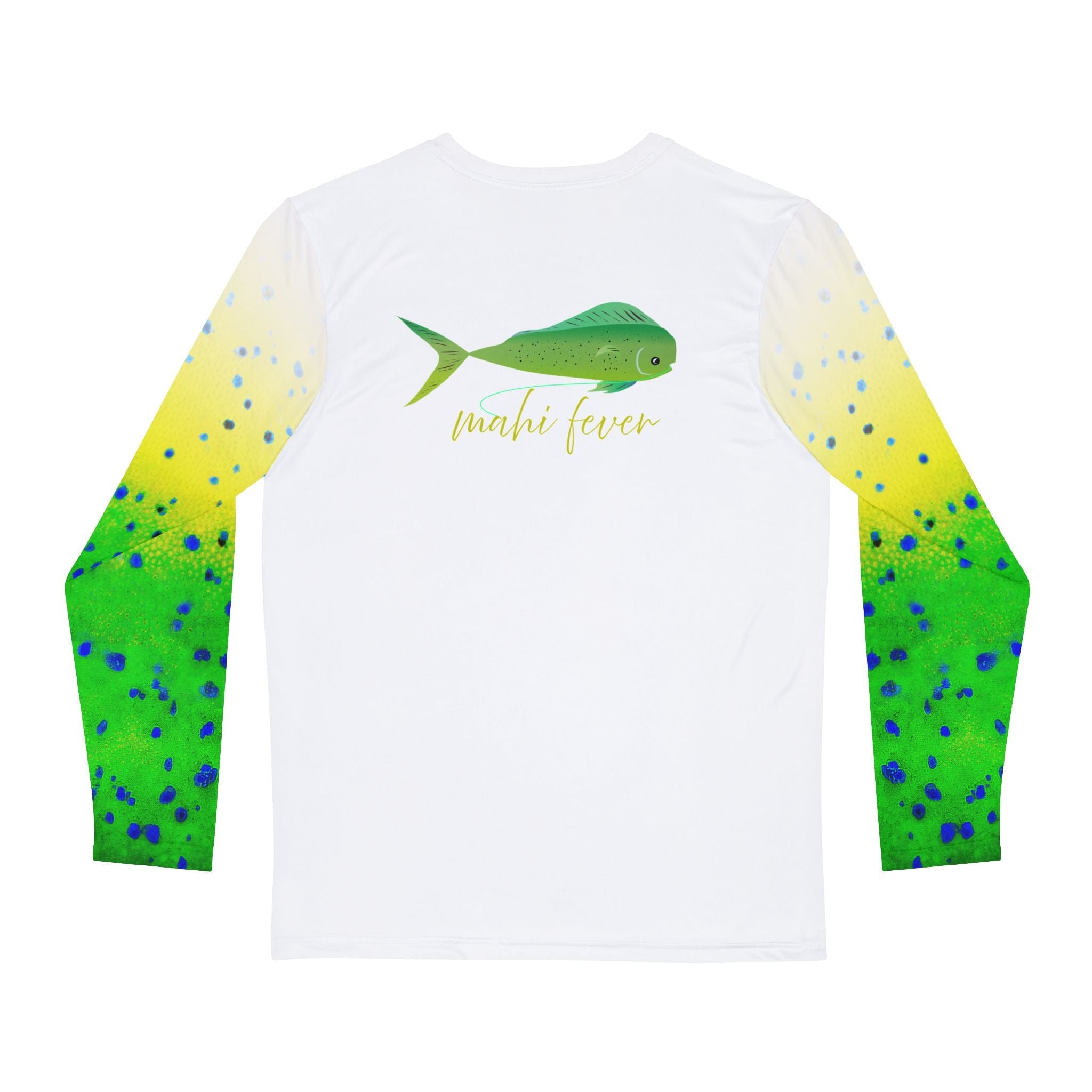 Salt Skins Men's Performance Shirt Mahi Long Sleeve Men's Shirt Fishing Performance Green