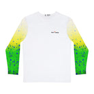 Salt Skins Men's Performance Shirt Mahi Long Sleeve Men's Shirt Fishing Performance Green