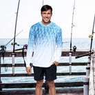 Salt Skins Men's Performance Shirt Tarpon Slayer Men's Long Sleeve Fishing Hoodie