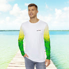 Salt Skins Men's Performance Shirt XS / Green Mahi Long Sleeve Men's Shirt Fishing Performance Green