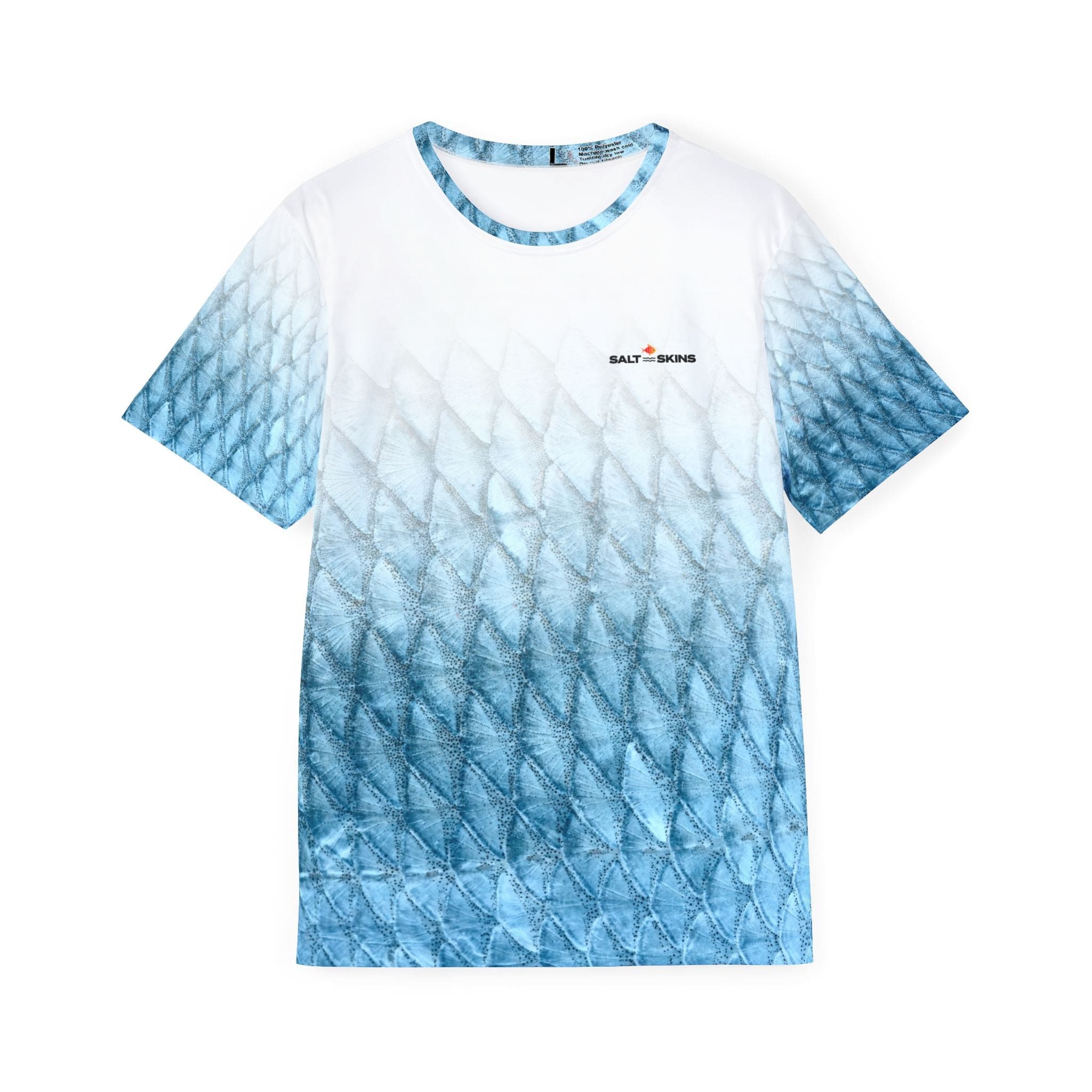 Salt Skins Men's Performance Shirt XS / Steel Blue Tarpon Slayer Men's Short Sleeve Performance Fishing Shirt