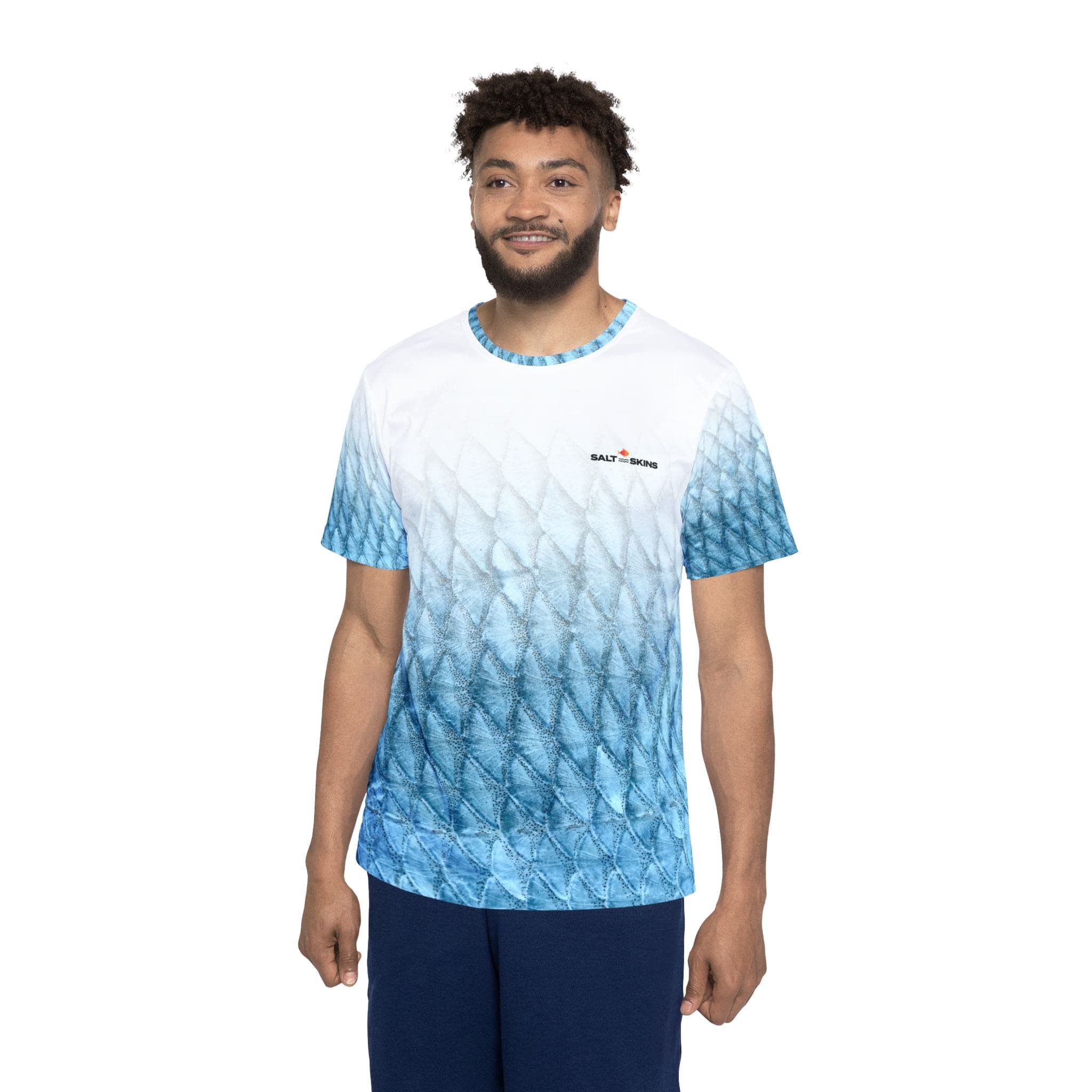 Salt Skins Men's Performance T-Shirt Tarpon Slayer Men's Short Sleeve Performance Fishing Shirt