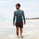 Salt Skins Men's Rash Guard Men's Rash Guard - Tarpon Slayer
