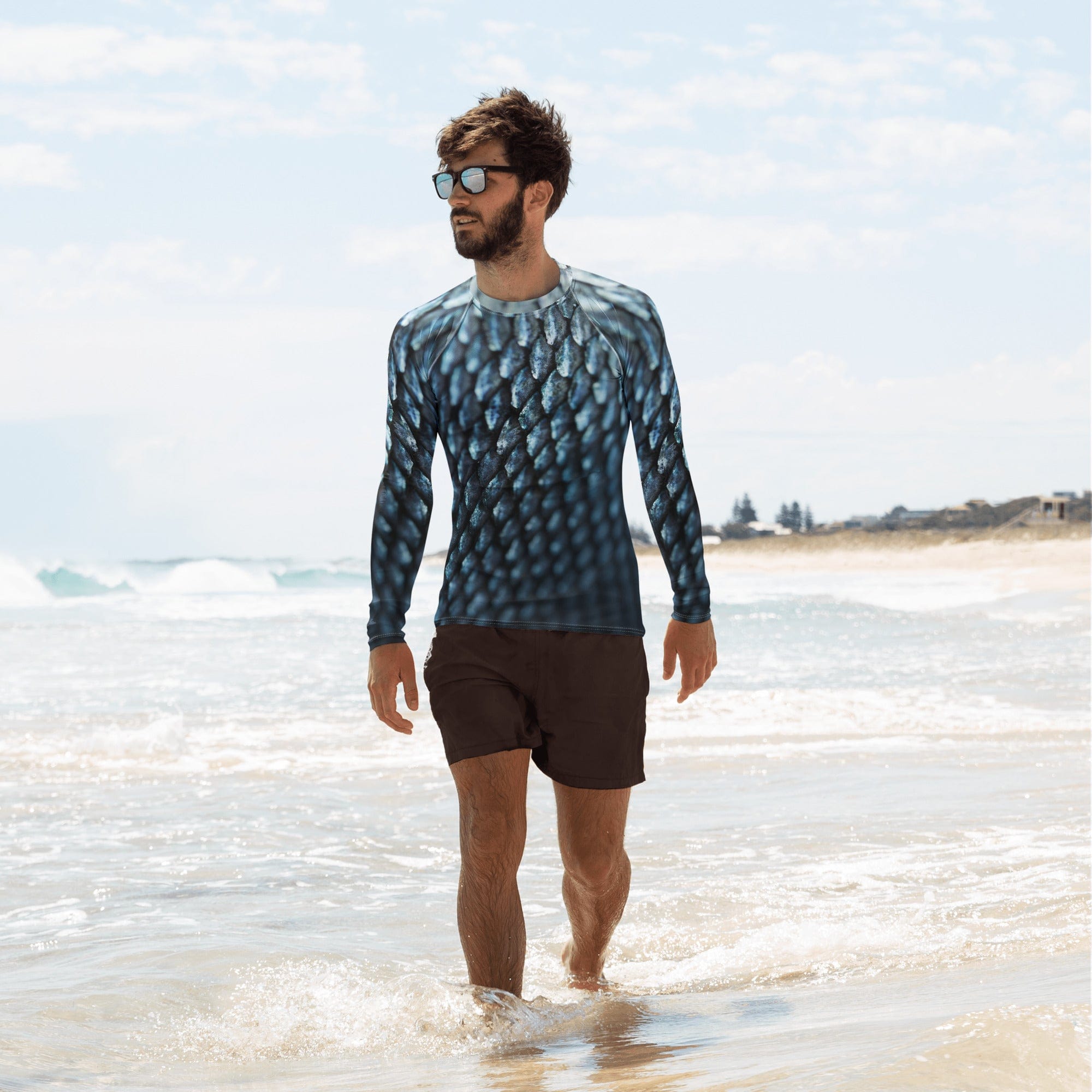 Salt Skins Men's Rash Guard Men's Rash Guard - Tarpon Slayer