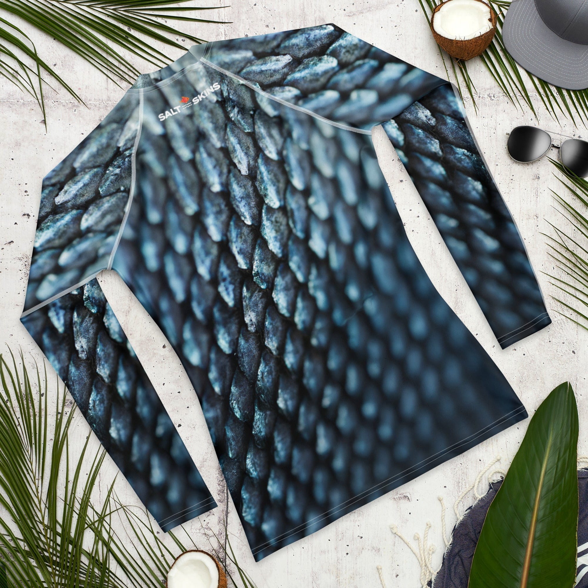 Salt Skins Men's Rash Guard Men's Rash Guard - Tarpon Slayer